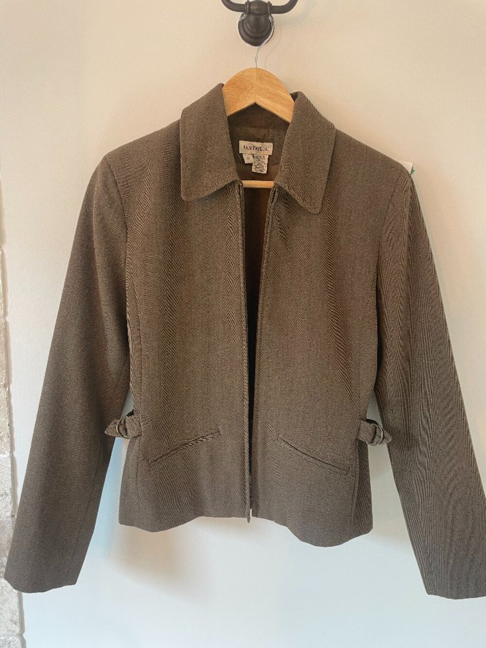 Vintage Ann Taylor 100% Wool Tailored Jacket